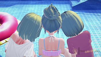 Blonde grinds on his dick