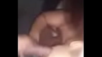 Nut all over her face