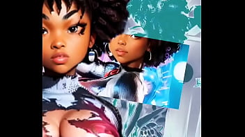 More ebony jones cartoon content sfw and nsfw #backalleytoonz #manyvids #sheer