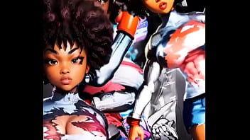 More ebony jones cartoon content sfw and nsfw #backalleytoonz #manyvids #sheer