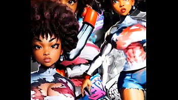 More ebony jones cartoon content sfw and nsfw #backalleytoonz #manyvids #sheer