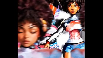 More ebony jones cartoon content sfw and nsfw #backalleytoonz #manyvids #sheer