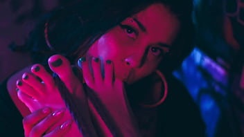 These girls are horny for feet and tickling fetish