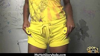 Gloryhole secrets ebony sucking off strangers pov 23