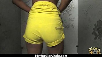 Gloryhole secrets ebony sucking off strangers pov 23