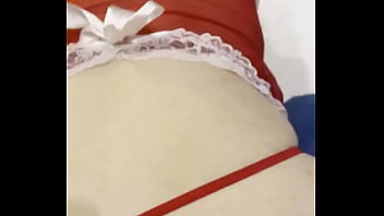 My little slut takes my cock so wellpeggingnstrapon