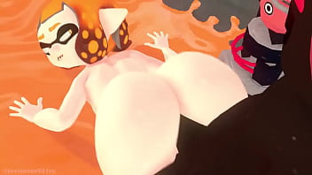 Inkling gostosa leva pau