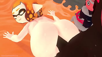 Inkling gostosa leva pau