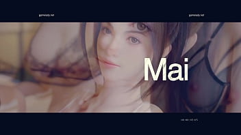 Horny 2b slowly rides huge cock in cowgirl position