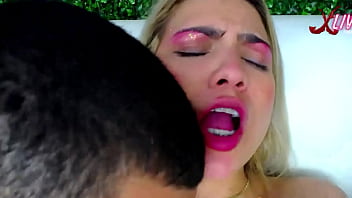 Boys lick jasmine's pussy massively