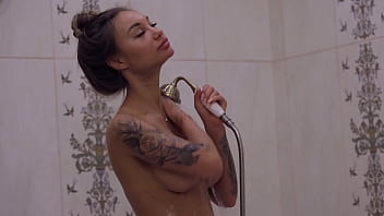 Gorgeous pornstar monika fox masturbates in bed