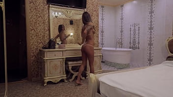 Gorgeous pornstar monika fox masturbates in bed