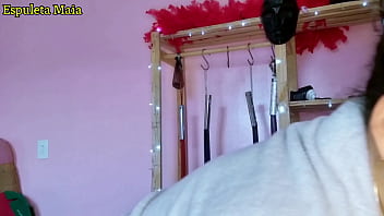 Hot Brazilian Brunette Showing Off Her Stash Of Panties And Lingerie thumbnail