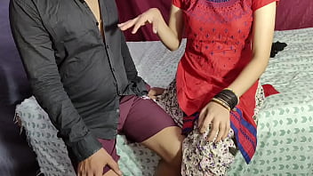 Big boobs desi milf maid stripped and fucked by her saheb