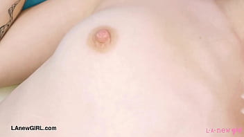 Sexy teen model naked close up