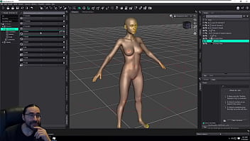 Building the leticia scene body morphing part 1 daz based