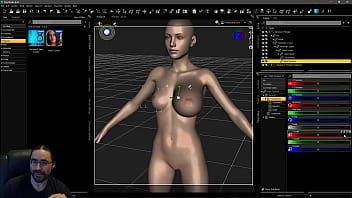 Building the leticia scene body morphing part 1 daz based