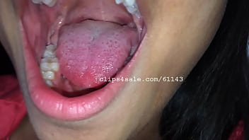 Mouth fetish brandy mouth video 1