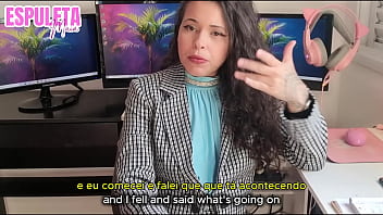 Guided handjob pov a naughty boss asked for a work meeting