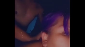 Rica cogida en lo obscuro