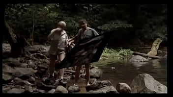 Jane darling and laura lion engage in a hearty shag by the river