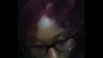 Black beauty gives amazing blowjob