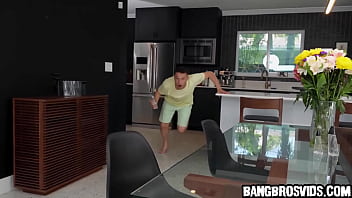 Fucking the house sitter while parents are away