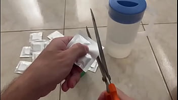 Creampie all of them with these amazing condoms