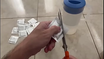 Creampie all of them with these amazing condoms