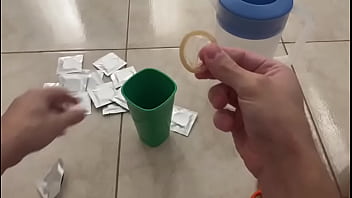 Creampie all of them with these amazing condoms