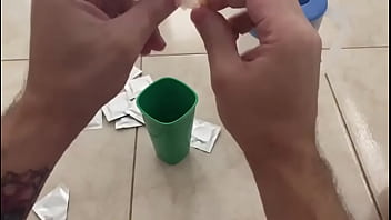 Creampie all of them with these amazing condoms