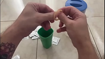 Creampie all of them with these amazing condoms