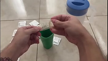 Creampie all of them with these amazing condoms