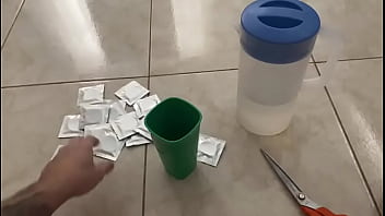 Creampie all of them with these amazing condoms