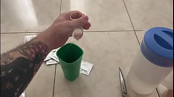 Creampie all of them with these amazing condoms