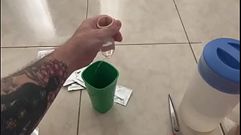 Creampie all of them with these amazing condoms