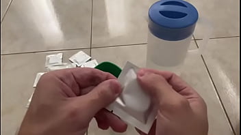 Creampie all of them with these amazing condoms