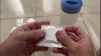 Creampie all of them with these amazing condoms