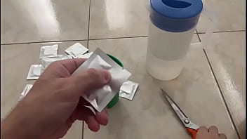 Creampie all of them with these amazing condoms