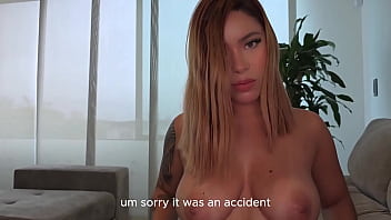 What begins as a fight between step siblings for control ends in passionate sex