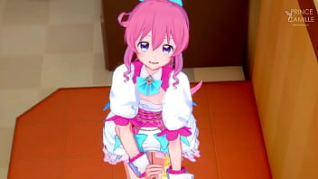 Mirai needs you before going on stage kiratto pri chan Mirai needs you before going on stage kiratto pri chan