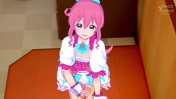 Mirai needs you before going on stage kiratto pri chan Mirai needs you before going on stage kiratto pri chan
