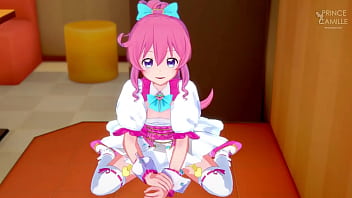 Mirai needs you before going on stage kiratto pri chan Mirai needs you before going on stage kiratto pri chan