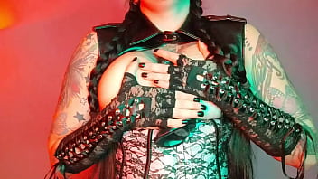 Meeting and teasing from a busty dolly doll with a wet and sweet pussy