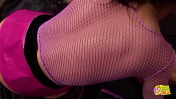 Fucking Her Brunette Girlfriend With A Dildo Is How This Bonde Gets Off thumbnail