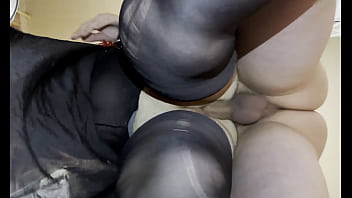 Sex in the kitchen with my fat girlfriend doggy style