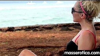 Gorgeous masseuse explores the body of a sexy lesbian beauty 2