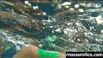 Gorgeous masseuse explores the body of a sexy lesbian beauty 2