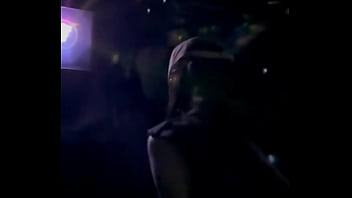 Eyes locked shut yet peek to seethe view from halfway down— ️