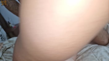 Bbc on big booty girl anal creampie